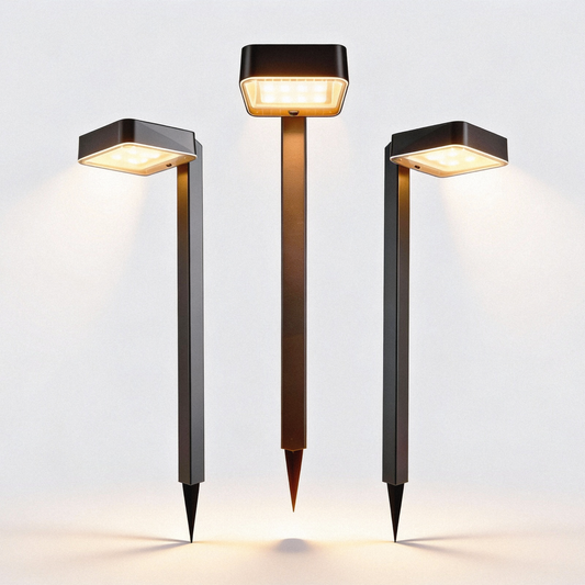 Solar Pathway Lights - Modern Architectural Design