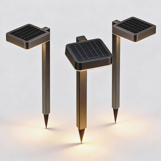 Solar Pathway Lights - Modern Architectural Design